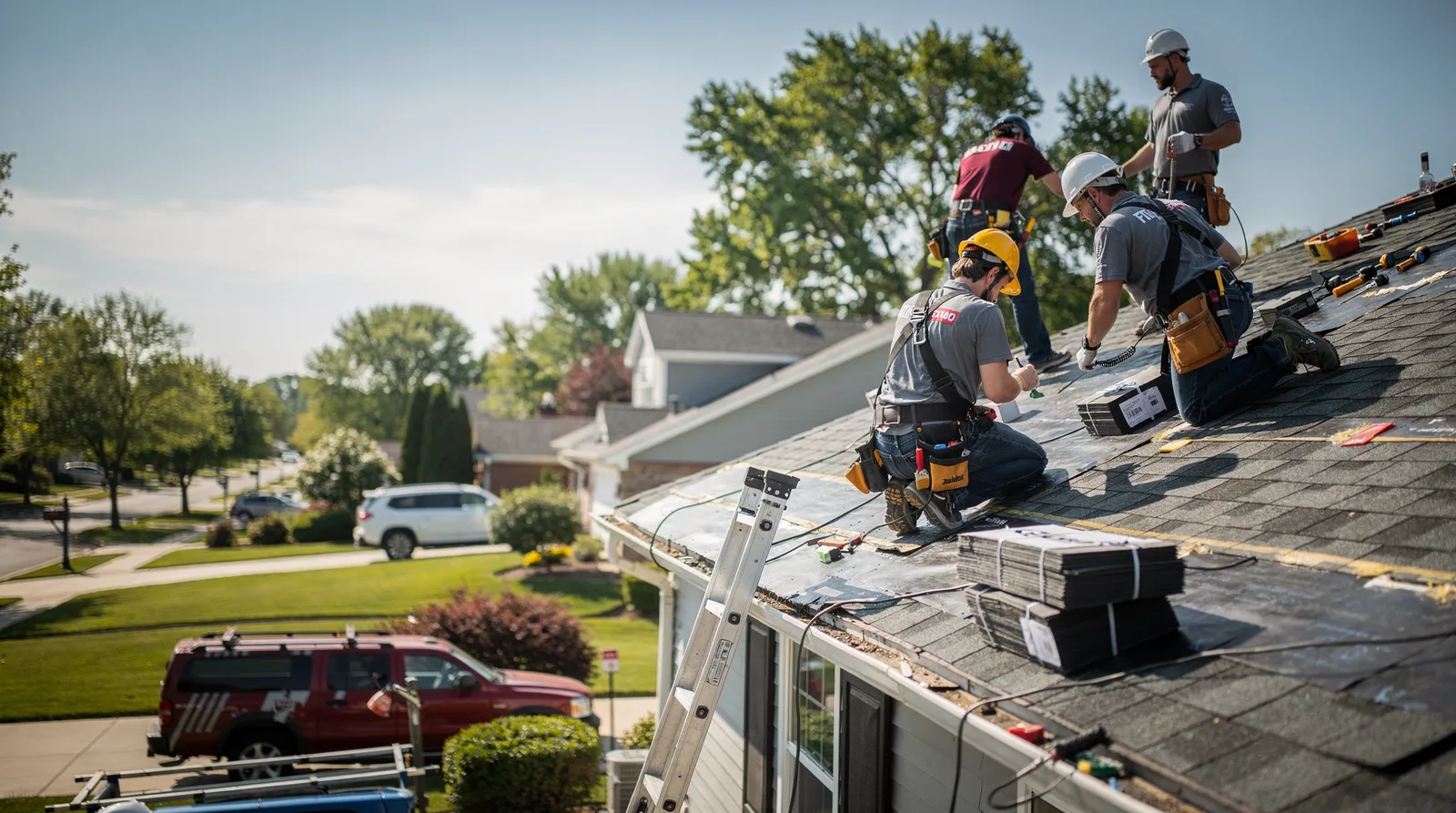 Roof Repair in New Douglas, IL around you